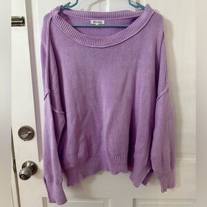 Miracle Lavender Women's Crew Neck Sweater